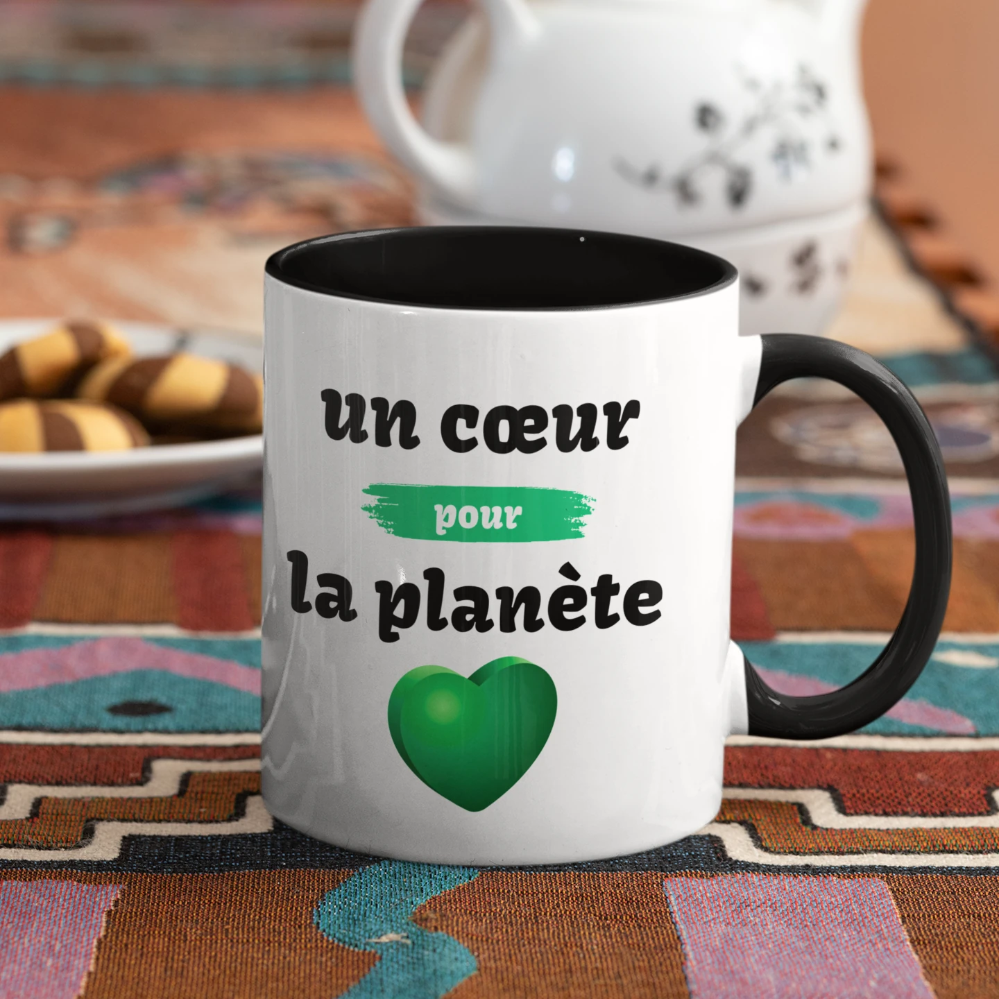 Mug Un Cœur pour la planète