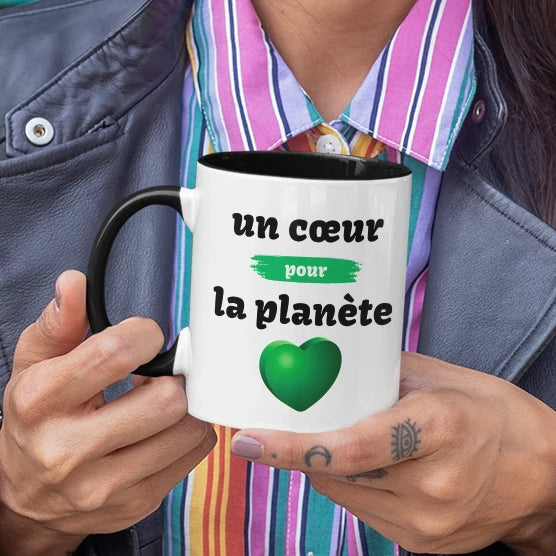 Mug Un Cœur pour la planète