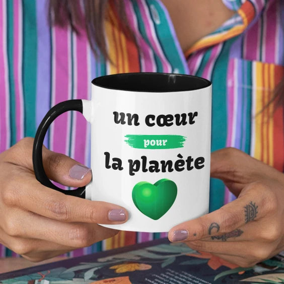 Mug Un Cœur pour la planète