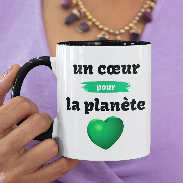 Mug Un Cœur pour la planète