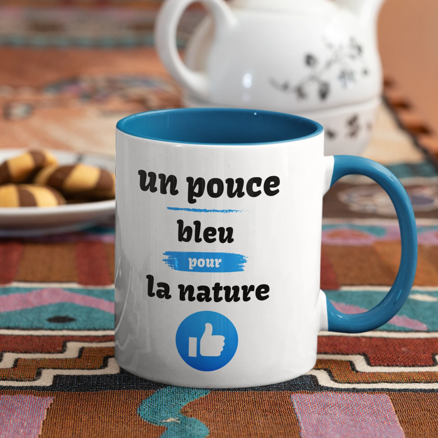 Mug Un pouce bleu pour la nature