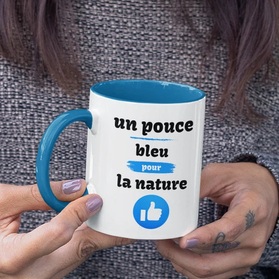 Mug Un pouce bleu pour la nature