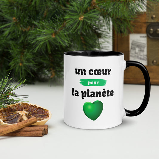 Mug Un Cœur pour la planète