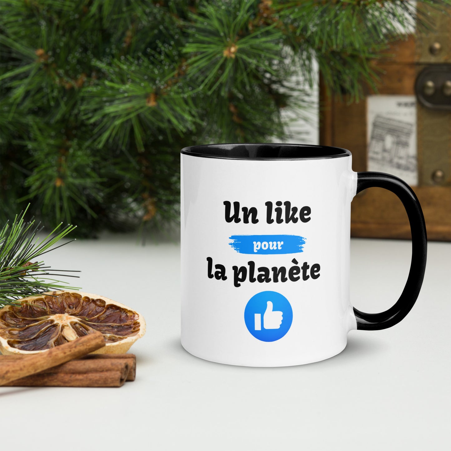 Mug Un like pour la planète